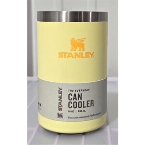 Stanley 10 oz Stainless Steel The Everyday Can Chiller Cooler Sunshine Yellow
